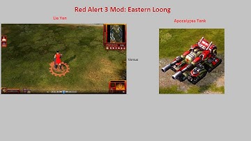 Red Alert 3 Mod- Eastern Loong: Lie Yan vs Apocalypse Tank