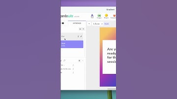 Animated Gradient Background with PandaSuite No-Code Software