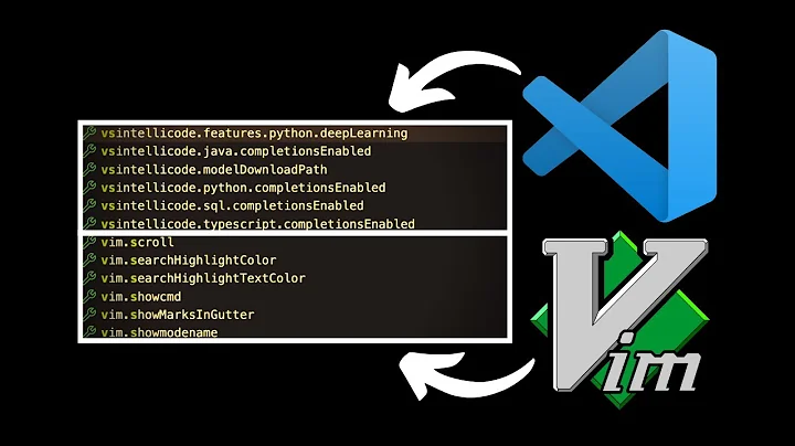 Vim Keybindings Setup for Visual Studio Code IntelliSense Navigation