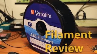 Verbatim 3D Printing Filament! Review using the UP Mini 3D Printer - 2015