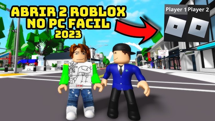 Como TER DOIS ROBLOX NO MESMO PC SEM PROGRAMAS EXTERNOS! 