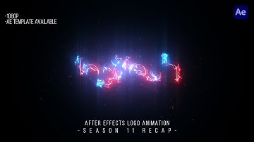 Logo Animation in After Effects | Season 11 Recap | After Effects Tutorial
