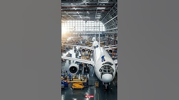 "Inside the Aircraft Assembly Line: Precision in Every Detail ✈️🔧