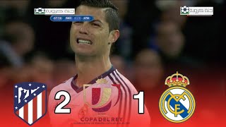 من الذاكرة : ريال مدريد 1-2 أتليتيكو مدريد / نهائى كأس الملك /موسم2012-2013/جودة عالية /رؤوف خليف