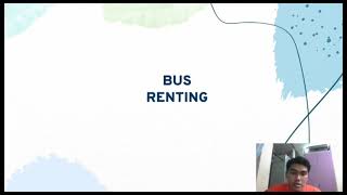 Bus Rental Service System Project