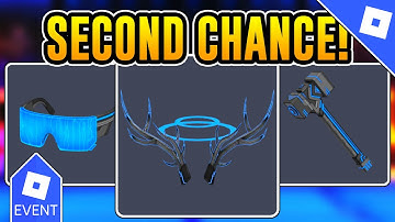 [EVENT] SECOND CHANCE to get the SHOWDOWN ANTLERS, HAMMER OR SHADES in THE BLOCK | Roblox