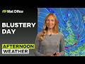 04/06/2026 - Blustery Showers- Afternoon Weather Forecast - Met Office Weather