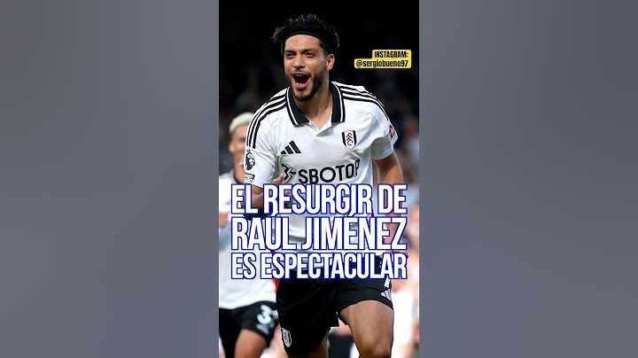 😳 EL MEJOR MEXICANO DEL MOMENTO #rauljimenez #fulhamfc #premierleague #futbol #futbolista
