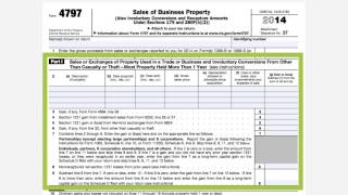 Depreciation Forms 4562 & 4797