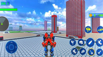 Multi Robot Car Transform Bat - Android Gameplay