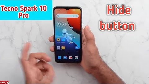 How To Hide Button, How To Hide Back Button In Tecno Spark 10 Pro, Navigation Button Setting