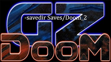 GZDooM best save directory setup for multiple mods. No more headaches launching mods.