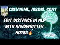 Edit Distance in Nlp | Mumbai University #nlp #mumbaiuniversity #mumbaiuniversityexamnews