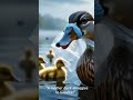🦆🦦""Teamwork you’ve never seen before! 🤝" #animals #duck #rescue