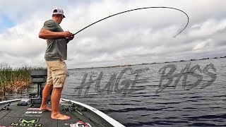 Fishing For 12LB TROPHY BASS in FLORIDA! (This SECRET Lake Is LOADED)