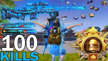 100 kill😱 NEW BEST AGGRESSIVE RUSH GAMEPLAY with 60FPS 🔥 PUBGMOBILE