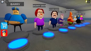 Barry HARD MODE  BARRY'S PRISON RUN! Obby Walkthrough FULL GAME (#Roblox) #obby