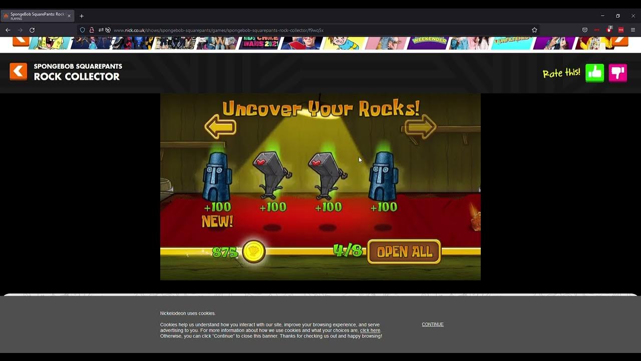 Psychopath plays SpongeBob Mining Game at 4AM YouTube