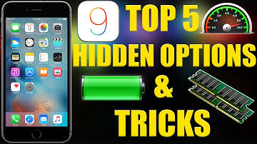 Top 5 Hidden Options & Tricks on iOS 9!