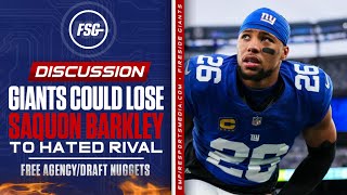 Giants Could Lose Saquon Barkley to Hated Rival | Free Agency/Draft Nuggets