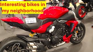 (F) New or exciting bikes in my neighborhood