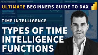 types of time intelligence functions - (1.17) ultimate beginners guide to dax 2020