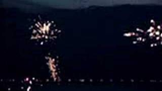 July 4th 2007 fireworks over Chick's Beach