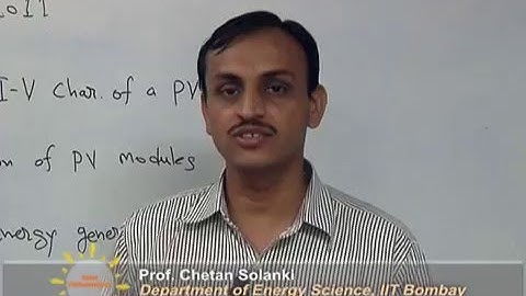 SPV LS1 Identifying and measuring I-V Characteristics of a PV Module