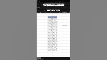 Excel | Shortcut to Highlight Differences in Columns