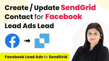 How to Create or Update SendGrid Contact for Facebook Lead Ads Lead | Facebook Lead Ads to SendGrid