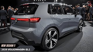 2026 Volkswagen ID-2 - Smart Electric Hatchback for Modern Cities !