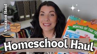 HOMESCHOOL UNBOXING HAUL --- Amazon Haul