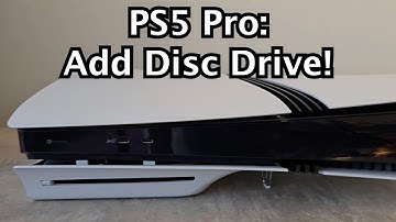 PS5 Pro: How to Install Disc Drive!