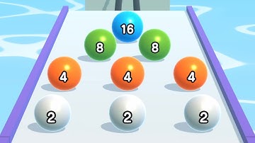 Ball Run 2048 - All Levels Gameplay Walkthrough Android iOS #125