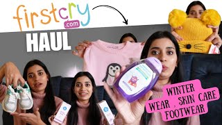 Huge Firstcry Haul 2024 Clothes Footwearwarm Sippersskincare For Baby And Kids 