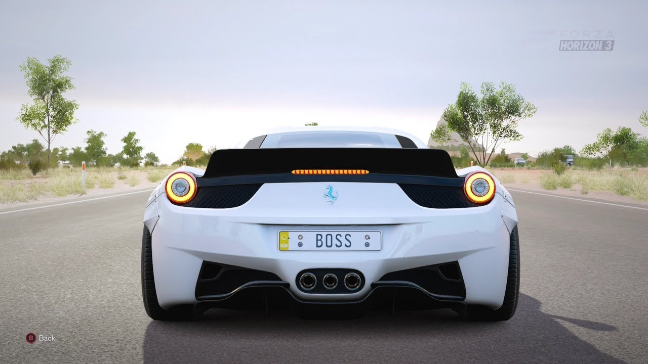 Ferrari 458 Customazation Answer Hq