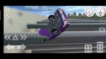 Simple Car Crash Physics Simulator Demo