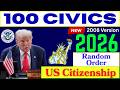 2026 random 100 civics questions and answers - U.S. citizenship interview I N400 Interview #n400