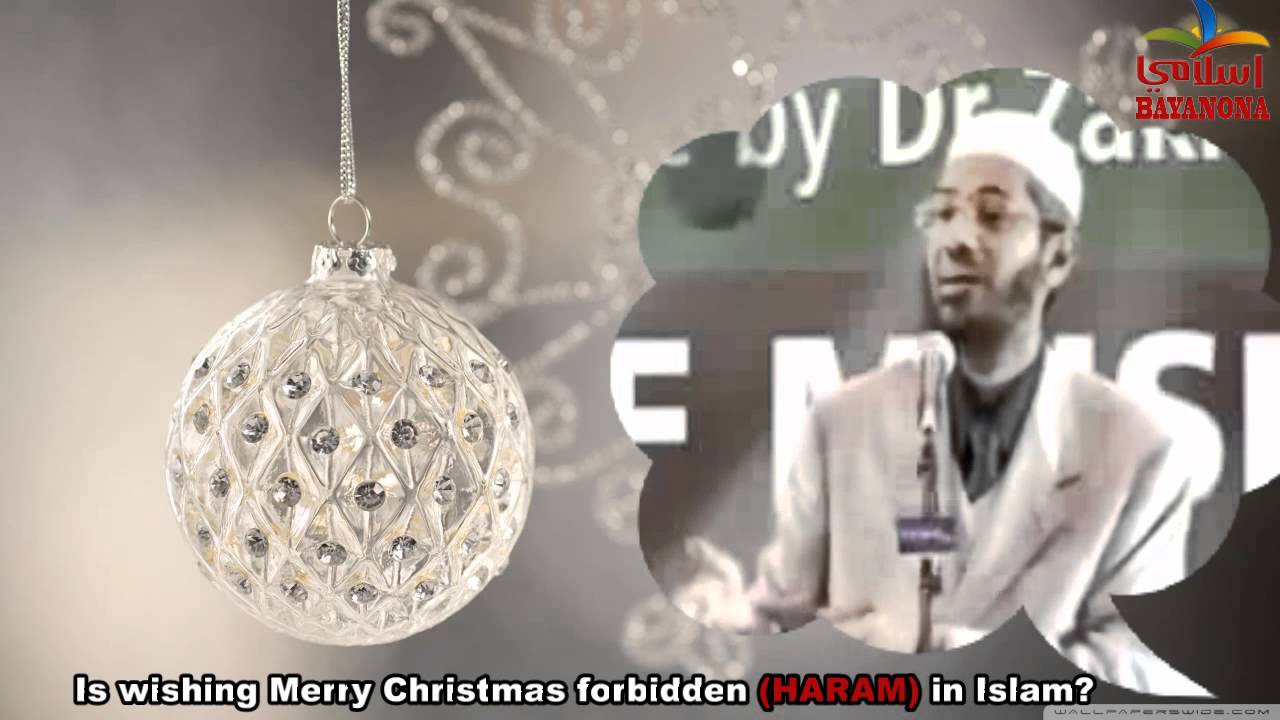 English Lecture..Is wishing Merry Christmas forbidden (HARAM) in Islam