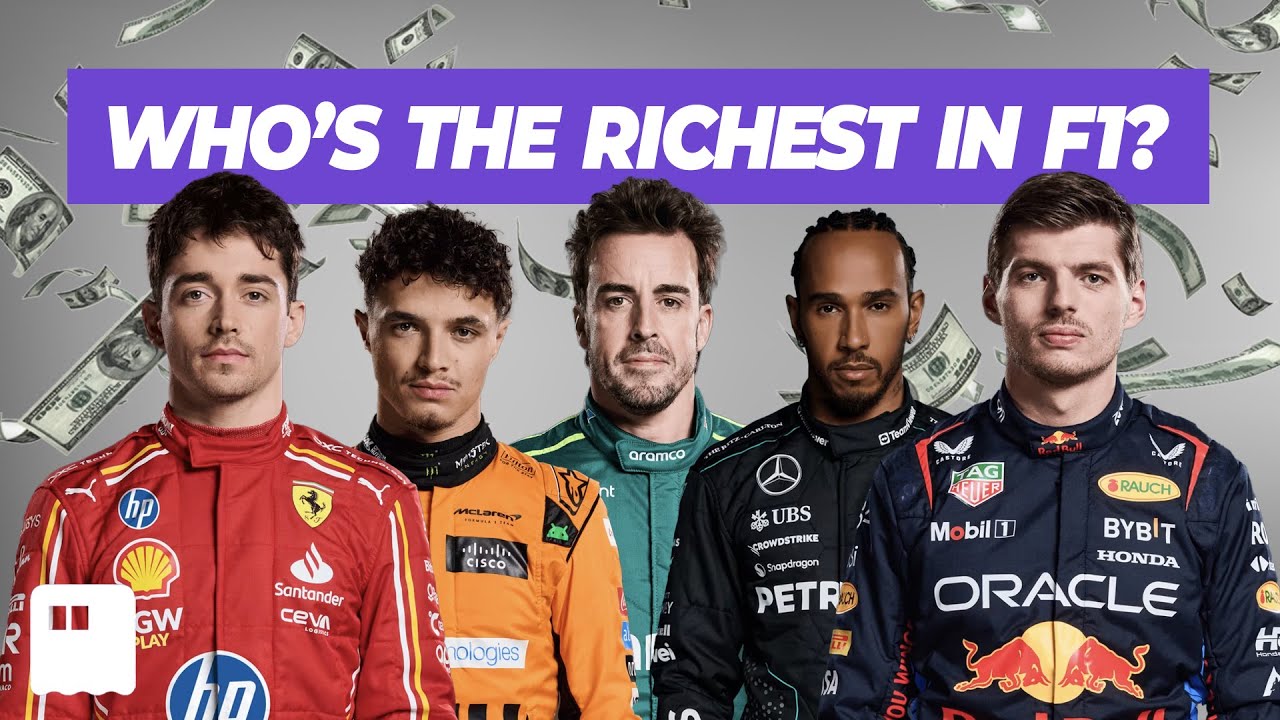 Discover the Astonishing Net Worth of Formula One's Drivers in 2024