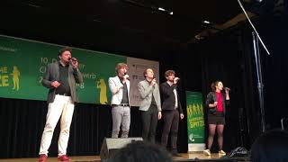 Video thumbnail of "HörBänd beim Deutschen Chorwettbewerb 2018: "Auf der Mauer auf der Lauer""