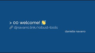 welcome to robust tools! Wealth