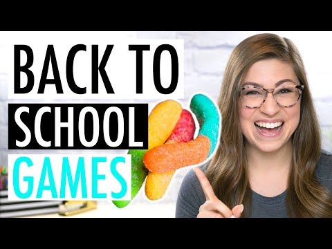 THE BEST BACK TO SCHOOL ACTIVITIES! | Icebreakers And Community Building Games