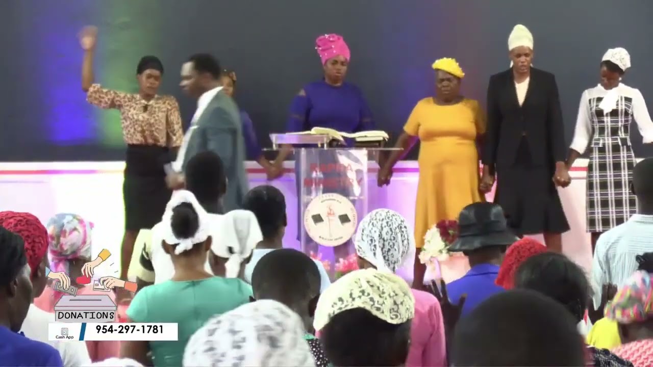 Gen yon gwo van revèy ki soufle sou ministè Rapha, sentespri anvayi legliz la.RADIO TELE RAPHA