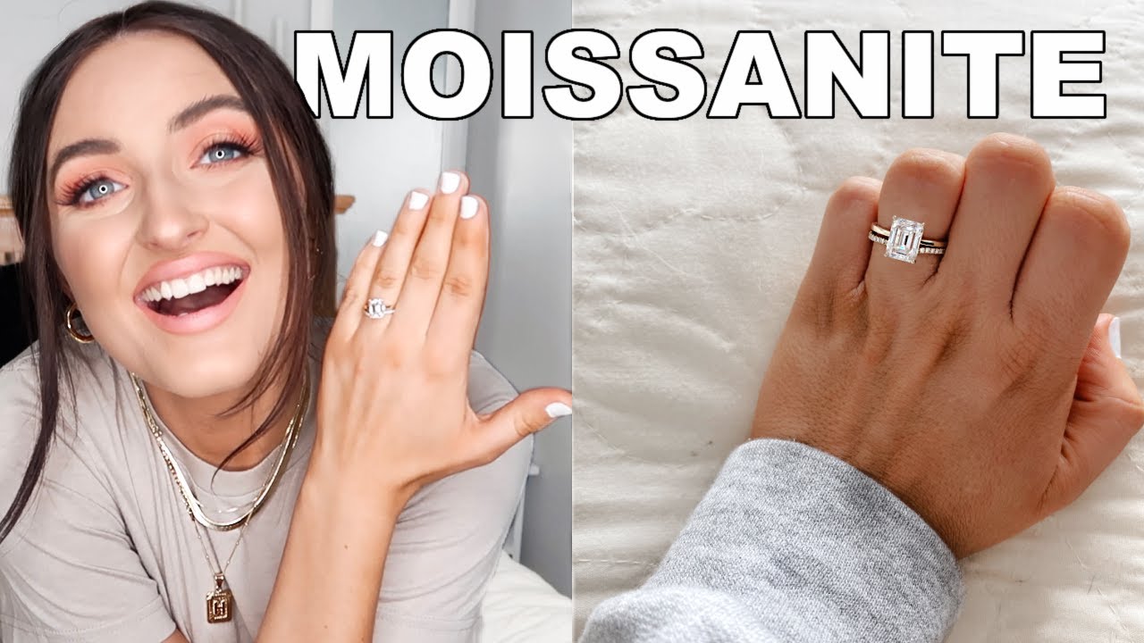 Moissanite Engagement Ring!