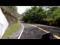 HONDA NC700S 奥多摩周遊道路でぶち抜かれた