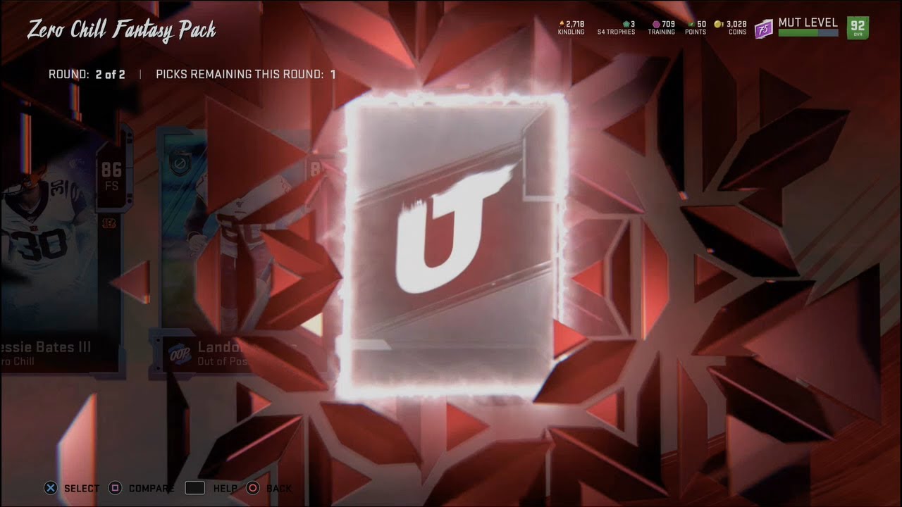 TWO zero chill fantasy bundle 200$ worth of packs MUT