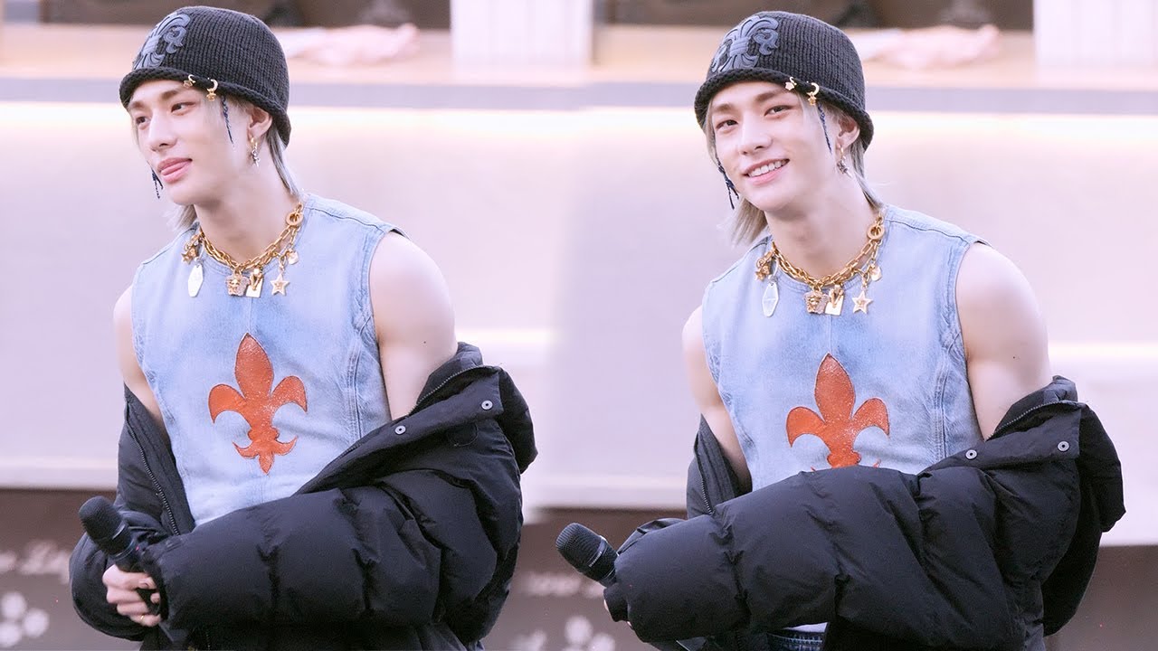 스트레이키즈 현진 직캠 4K (Stray Kids HYUNJIN)｜음악중심 미니팬미팅 231111