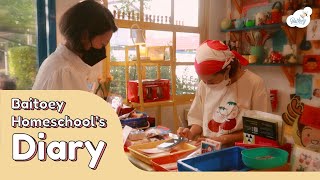 Daily Vlog: 10 ml. Cafe Khon Kaen with Teacher Baitoey | Baitoey Homeschool
