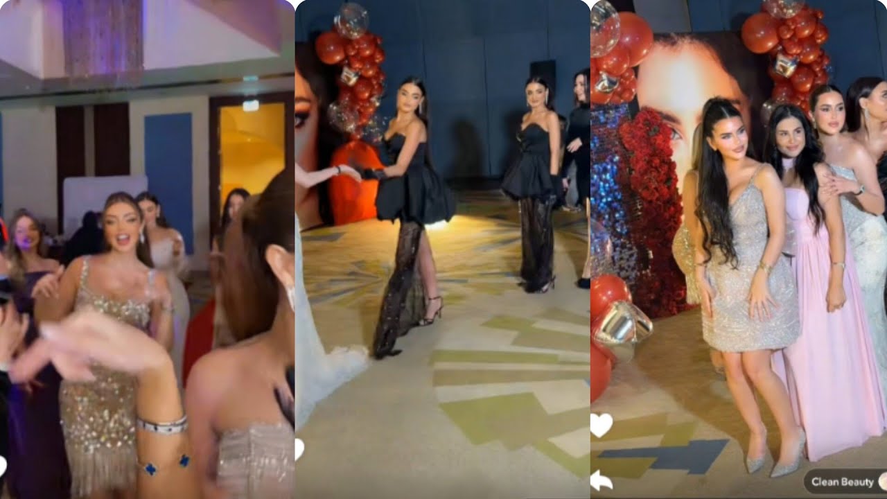 حفله عيد ميلاد سيدرا سامر 🥰💃أجواء اطلالات وفساتين غير شكل 🥰 دبكه بنات 🥰وصل شيرو بيوتي